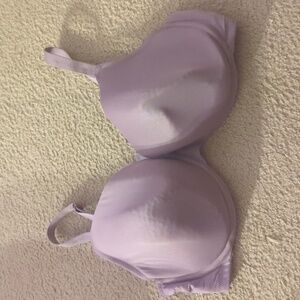 Cacique Purple Lightly Lined Tshirt Bra Size 42DDD